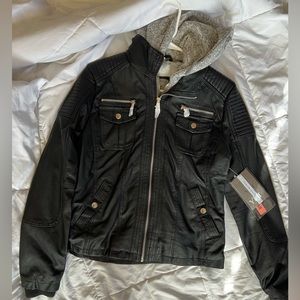 Women's Faux Leather Jacket